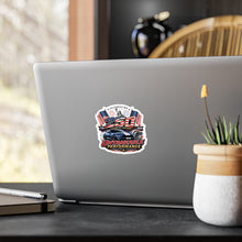 Load image into Gallery viewer, Decal — '250 Years of Freedom' Muscle Car Kiss-Cut Vinyl Sticker