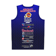 Load image into Gallery viewer, Aircraft Maintenance Team Basketball Jersey — Custom Name "JOSE"