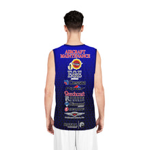 Load image into Gallery viewer, Aircraft Maintenance Team Basketball Jersey — Custom Name "JOSE"
