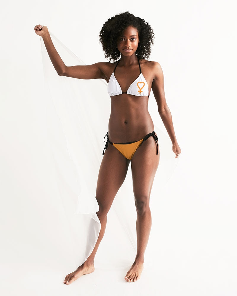 IMWho you truly are Women's Triangle String Bikini – Daniela SV ART